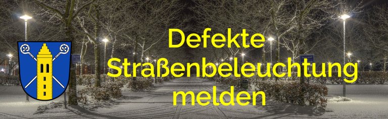 bayernwerk netz-Straßenbeleuchtungs-Störmeldung im Gemeindegebiet Ilmmünster