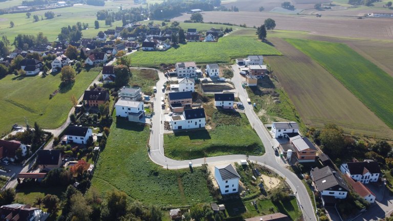 Rieder Feld Luftaufnahme